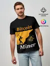 Мужская базовая футболка / БИТКОИН ШАХТЕР | BITCOIN