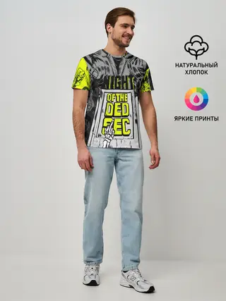 Мужская базовая футболка / WATCH DOGS