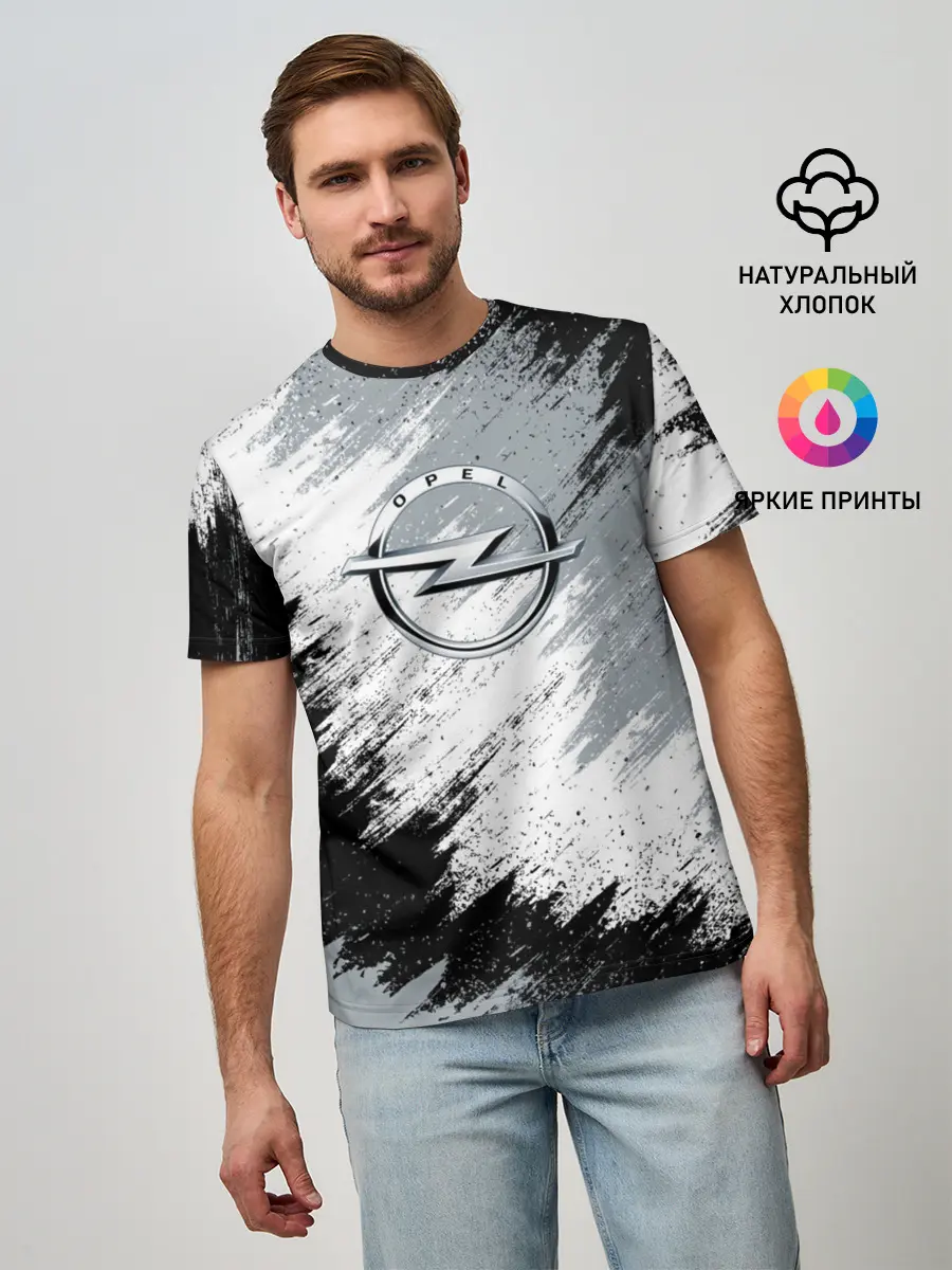 Мужская базовая футболка / OPEL