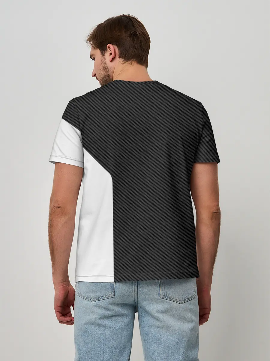 Мужская базовая футболка / BMW CARBON | БМВ КАРБОН