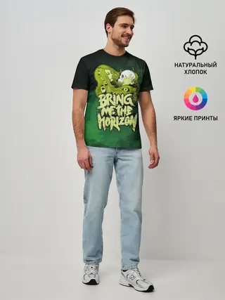 Мужская базовая футболка / Bring me the Horizon