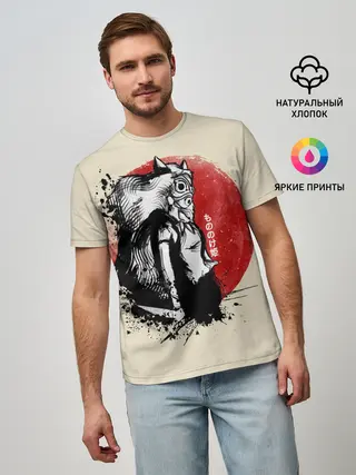 Мужская базовая футболка / Принцесса Мононоке