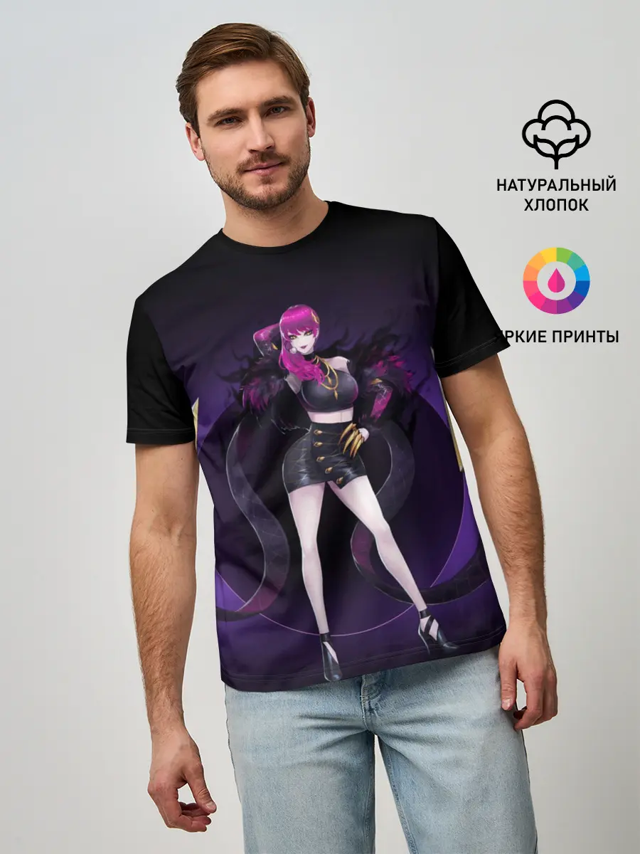 Мужская базовая футболка / Evelynn