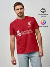 Мужская базовая футболка / Жота Ливерпуль форма 2021/2022