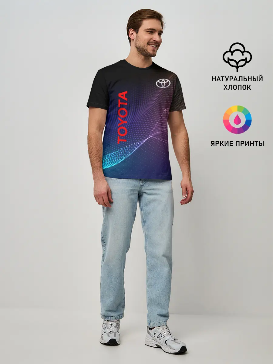 Мужская базовая футболка / TOYOTA
