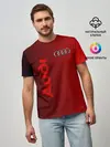 Мужская базовая футболка / Audi