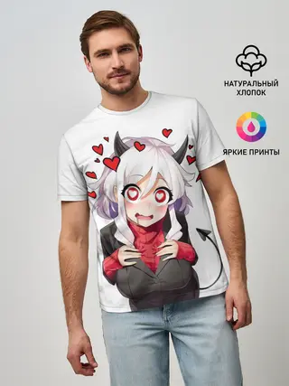 Мужская базовая футболка / ХЕЛЛТЕЙКЕР