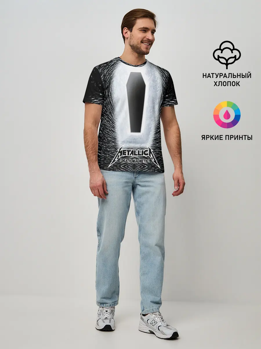 Мужская базовая футболка / METALLICA