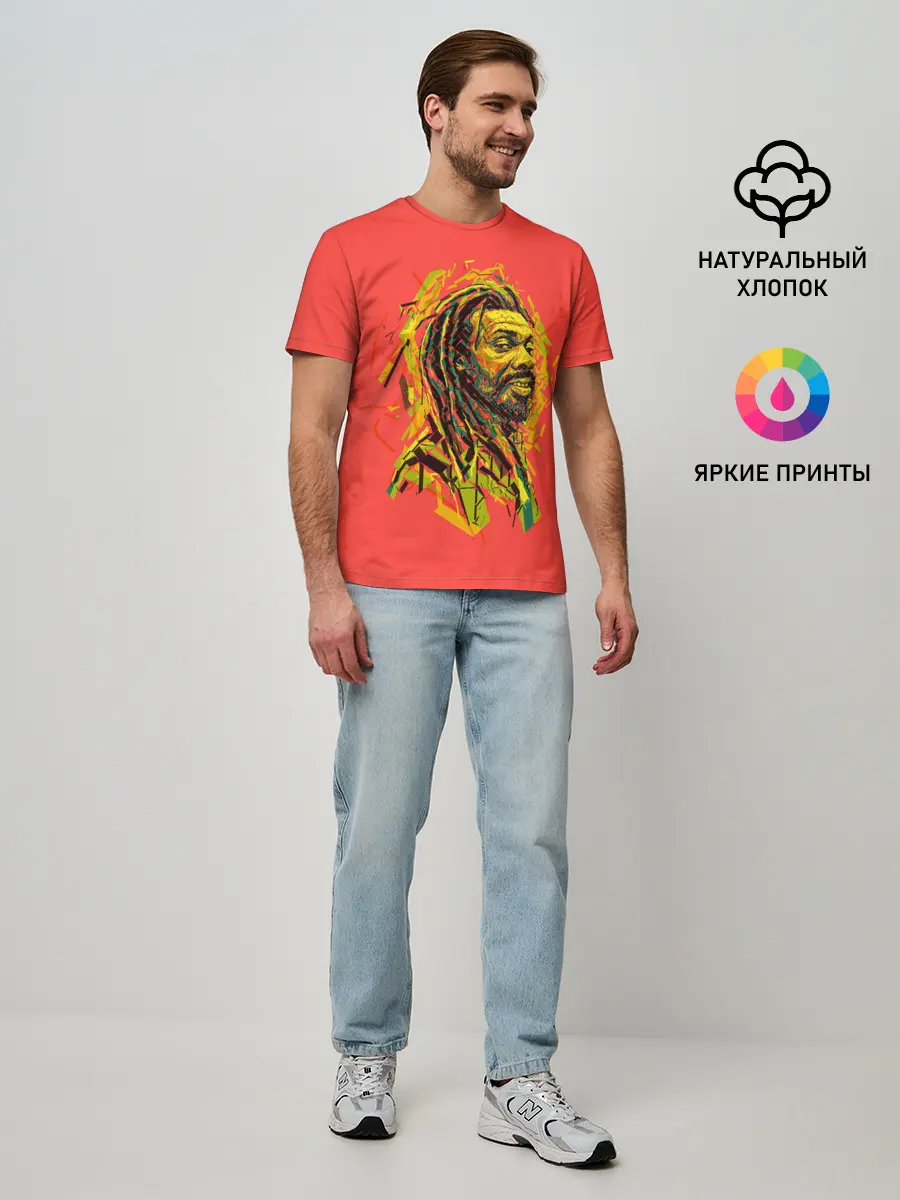 Мужская базовая футболка / RastaArt