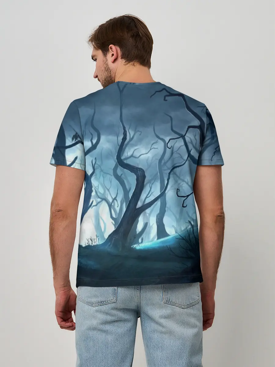 Мужская базовая футболка / ДРЕМУЧИЙ ЛЕС