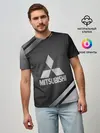 Мужская базовая футболка / MITSUBISHI SPORT