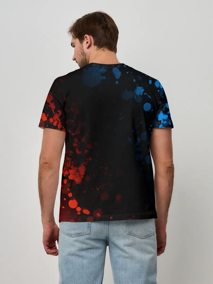 Мужская базовая футболка / БМВ - Racing