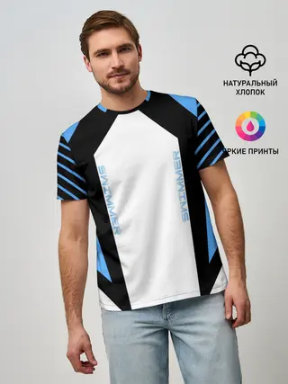 Мужская базовая футболка / Swimmer