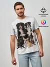 Мужская базовая футболка / Породистые собаки