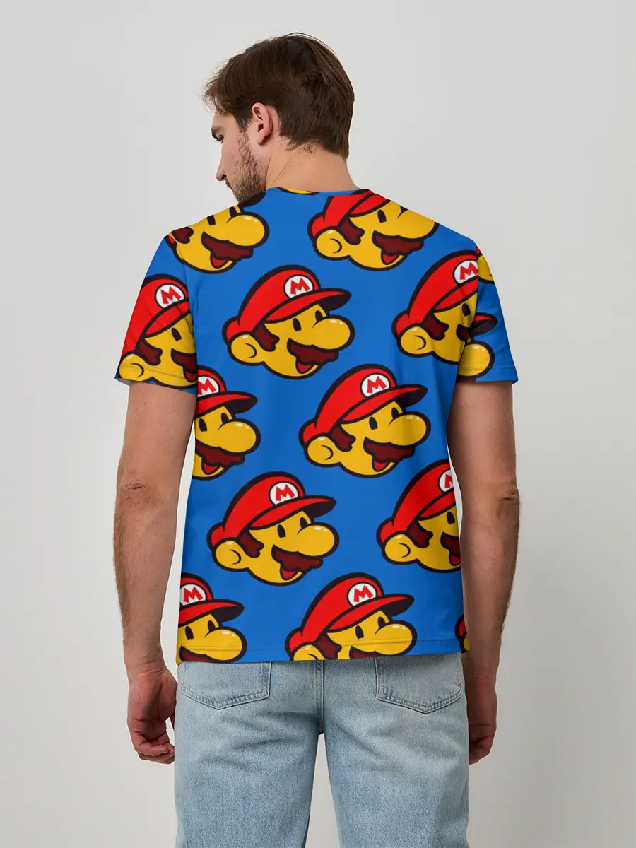 Мужская базовая футболка / Mario