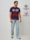 Мужская базовая футболка / AC DС
