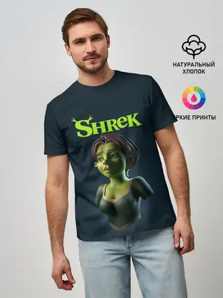 Мужская базовая футболка / Fiona | Фиона