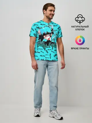 Мужская базовая футболка / Sally Face