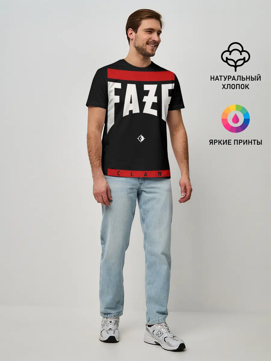 Мужская базовая футболка / Faze Clan