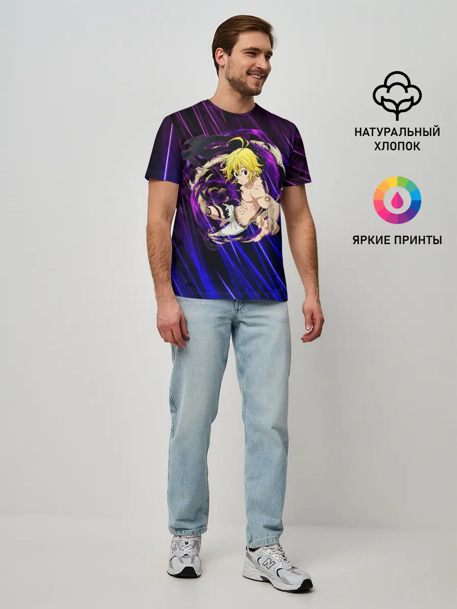 Мужская базовая футболка / Семь Смертных Грехов