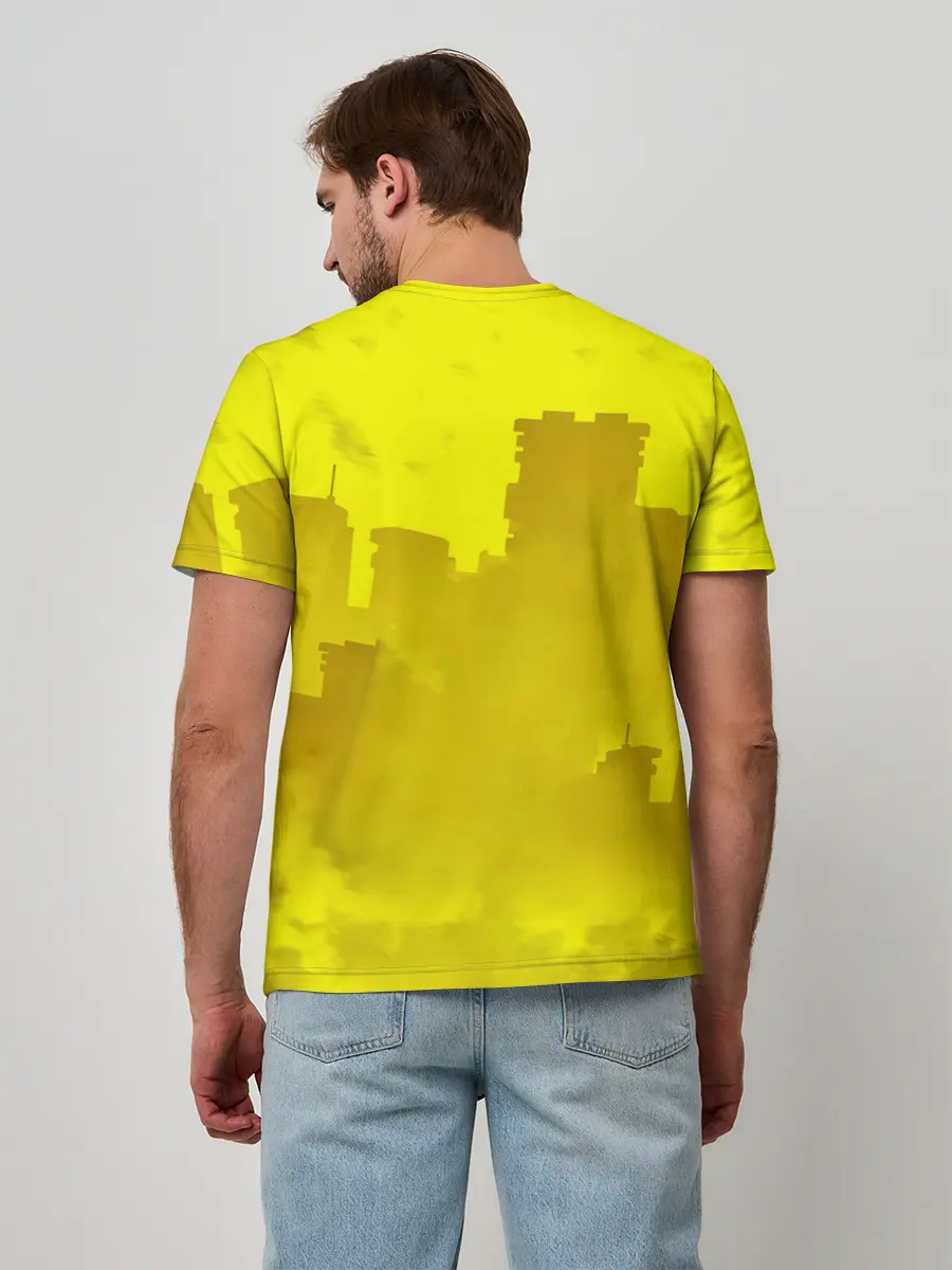 Мужская базовая футболка / Cyberpunk 2077