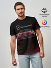 Мужская базовая футболка / Mercedes Benz AMG.