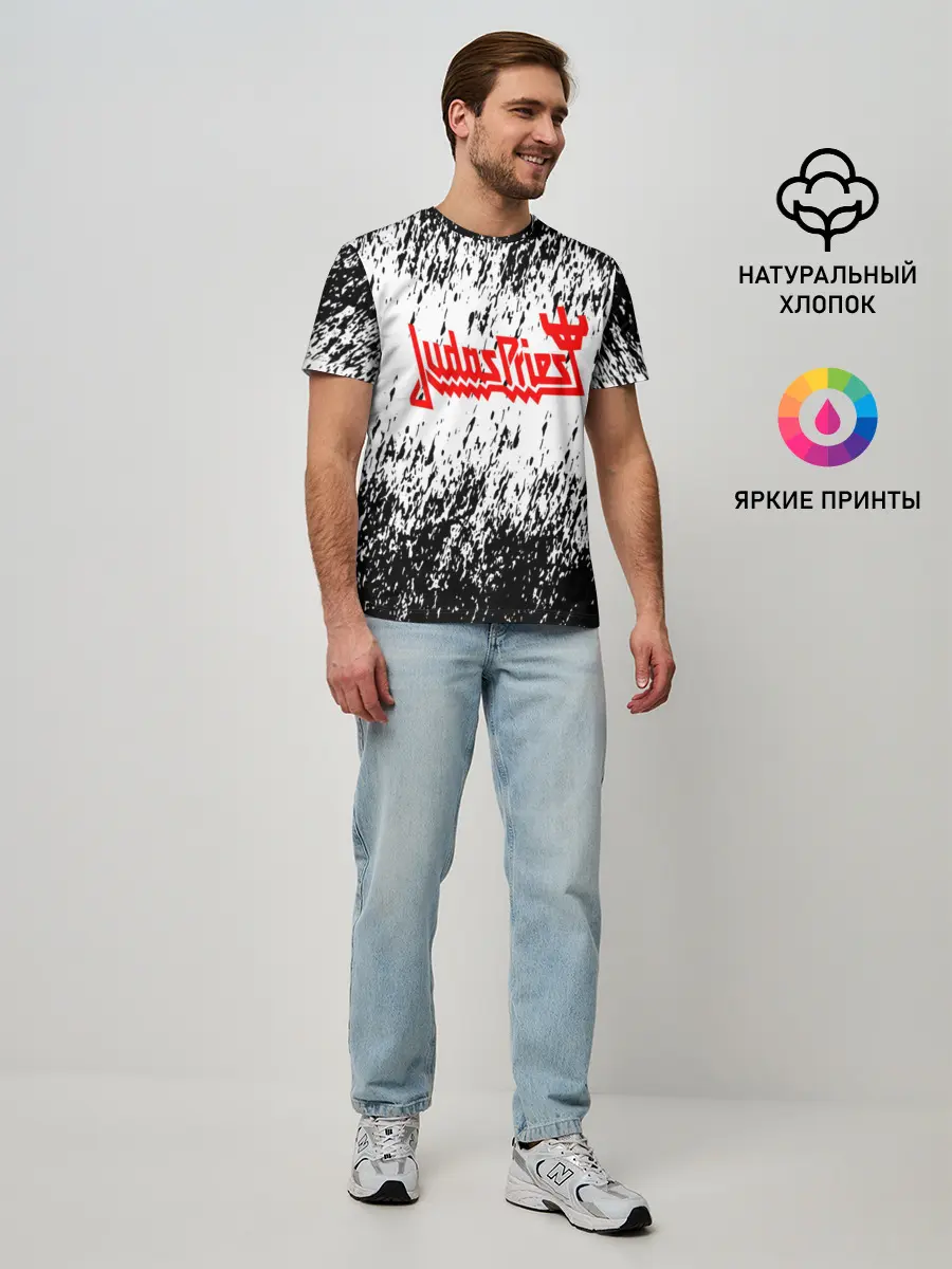 Мужская базовая футболка / Judas Priest: