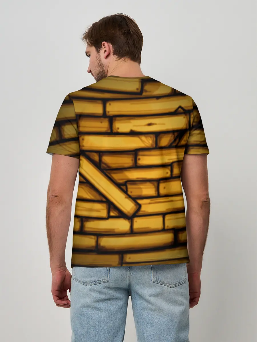 Мужская базовая футболка / Bendy and the ink machine