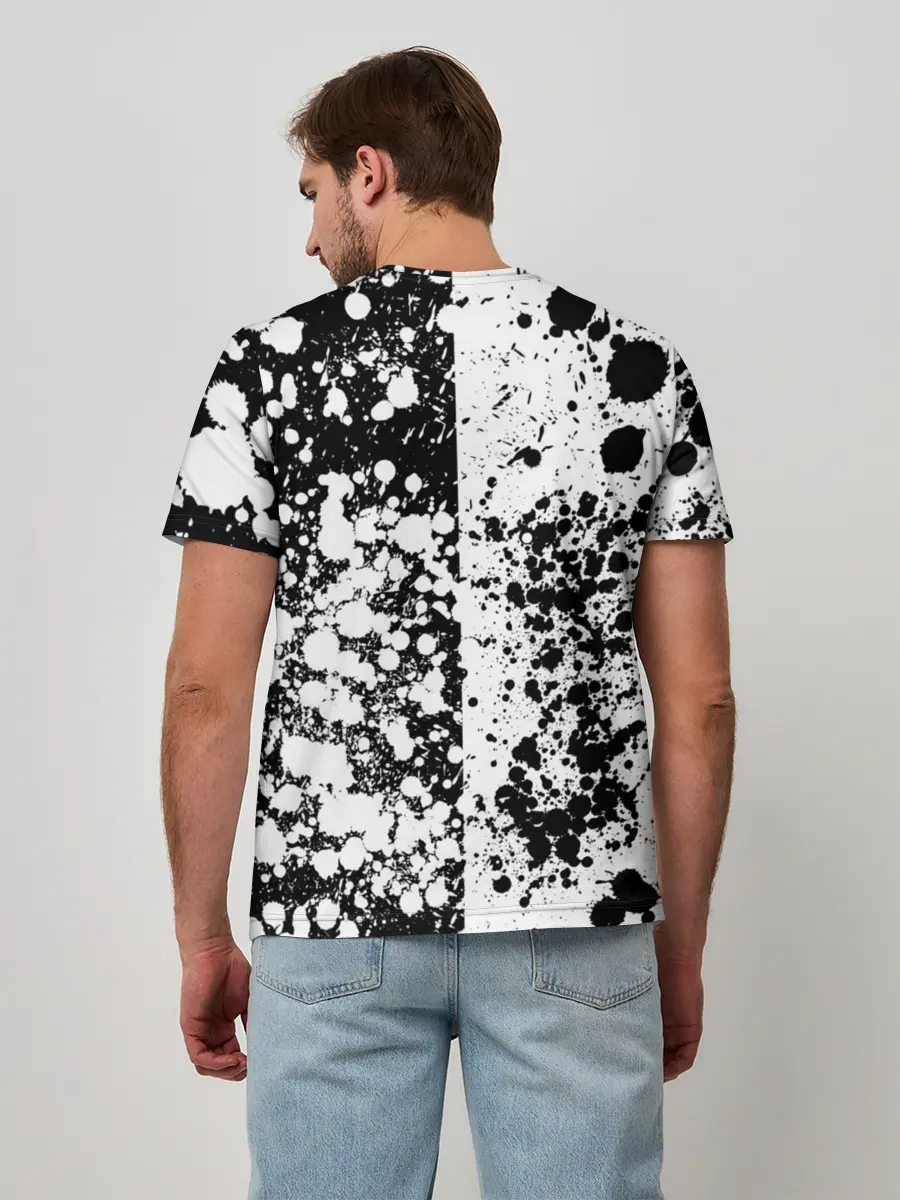 Мужская базовая футболка / GEOMETRY DASH / ГЕОМЕТРИ ДАШ