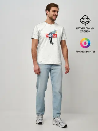 Мужская базовая футболка / Yukine