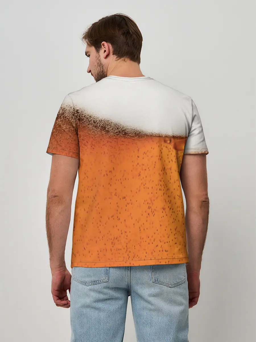 Мужская базовая футболка / ПИВО!