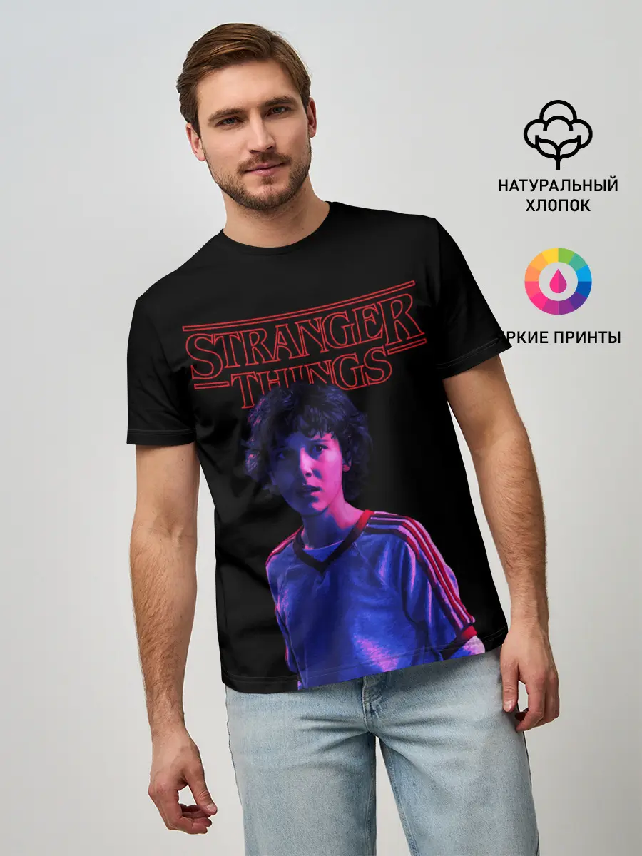 Мужская базовая футболка / STRANGER THINGS - Дина
