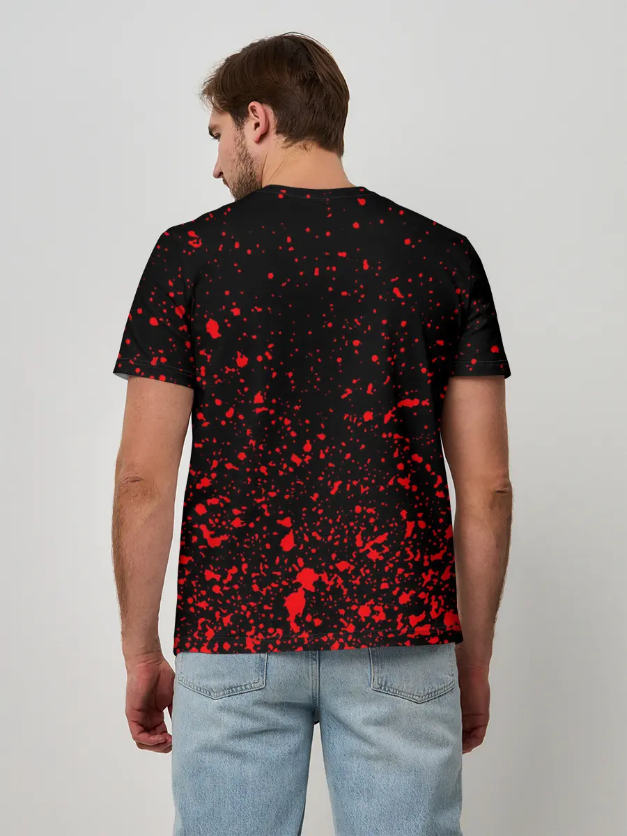 Мужская базовая футболка / Peace Banksy