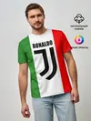 Мужская базовая футболка / Ronaldo Juventus Italy