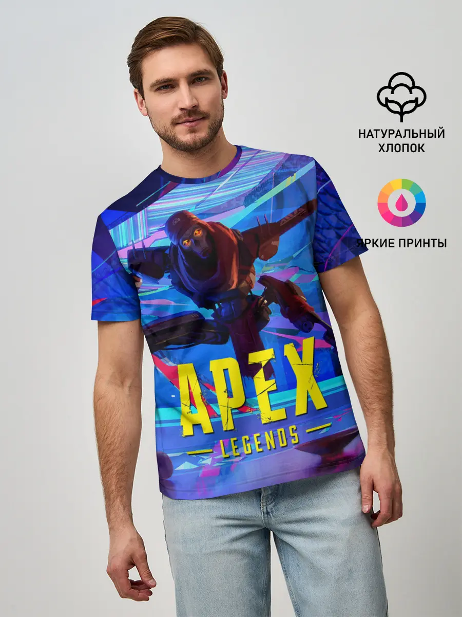 Мужская базовая футболка / Опасный Ревенант