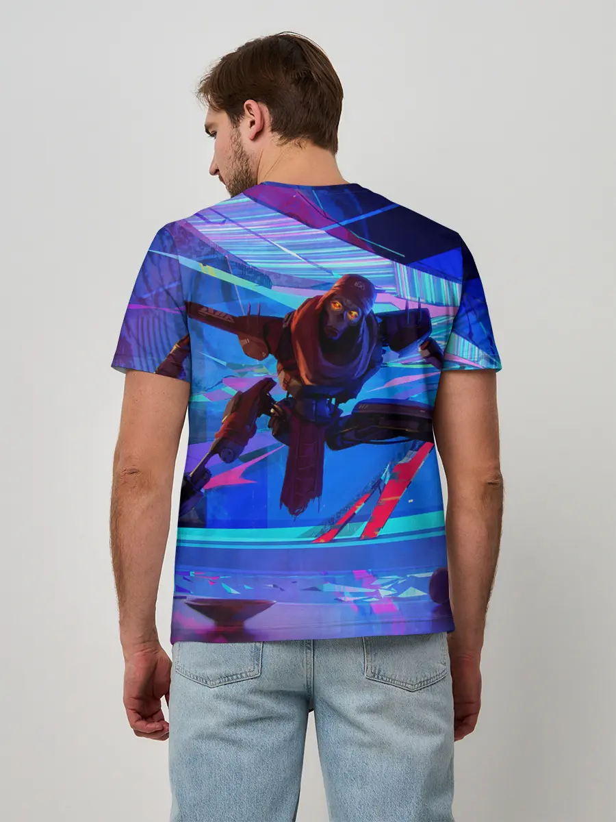 Мужская базовая футболка / Опасный Ревенант