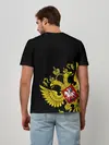 Мужская базовая футболка / Флаг и Герб России