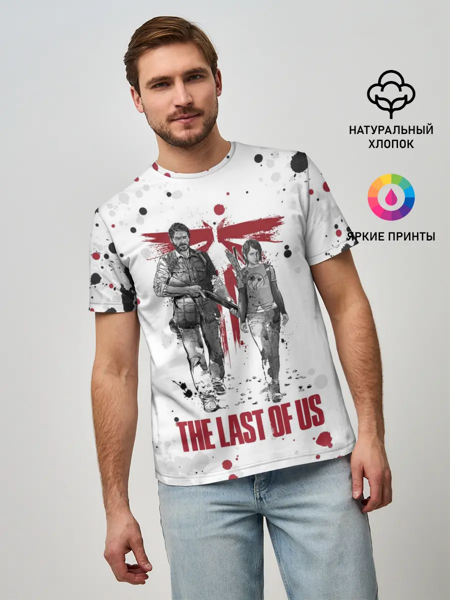 Мужская базовая футболка / The Last of Us