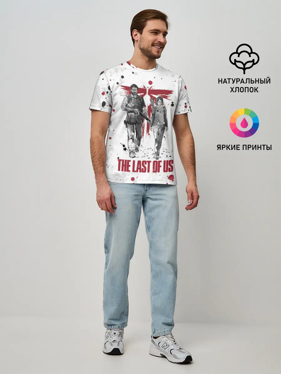 Мужская базовая футболка / The Last of Us