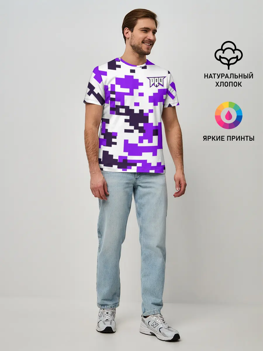 Мужская базовая футболка / pro100