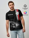 Мужская базовая футболка / MERCEDES BENZ AMG