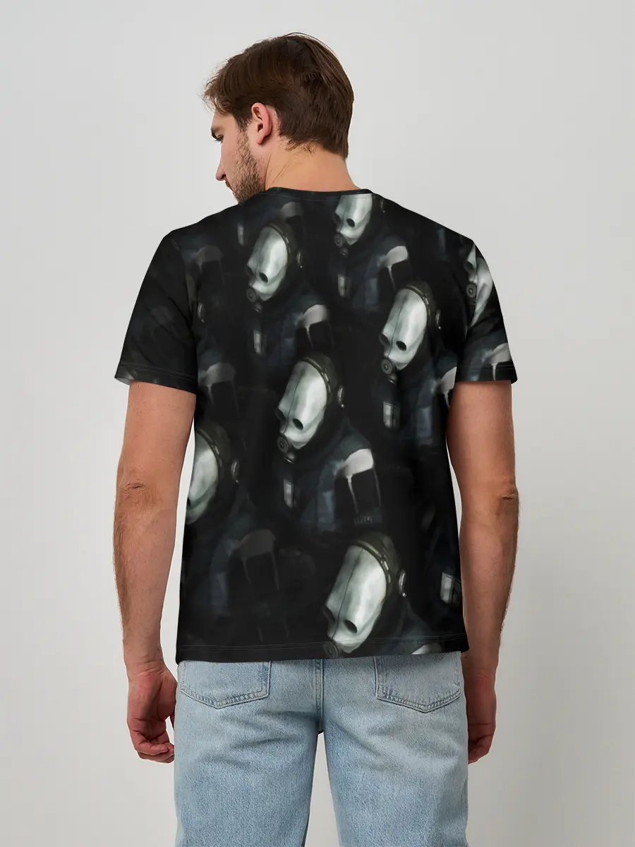 Мужская базовая футболка / half-life