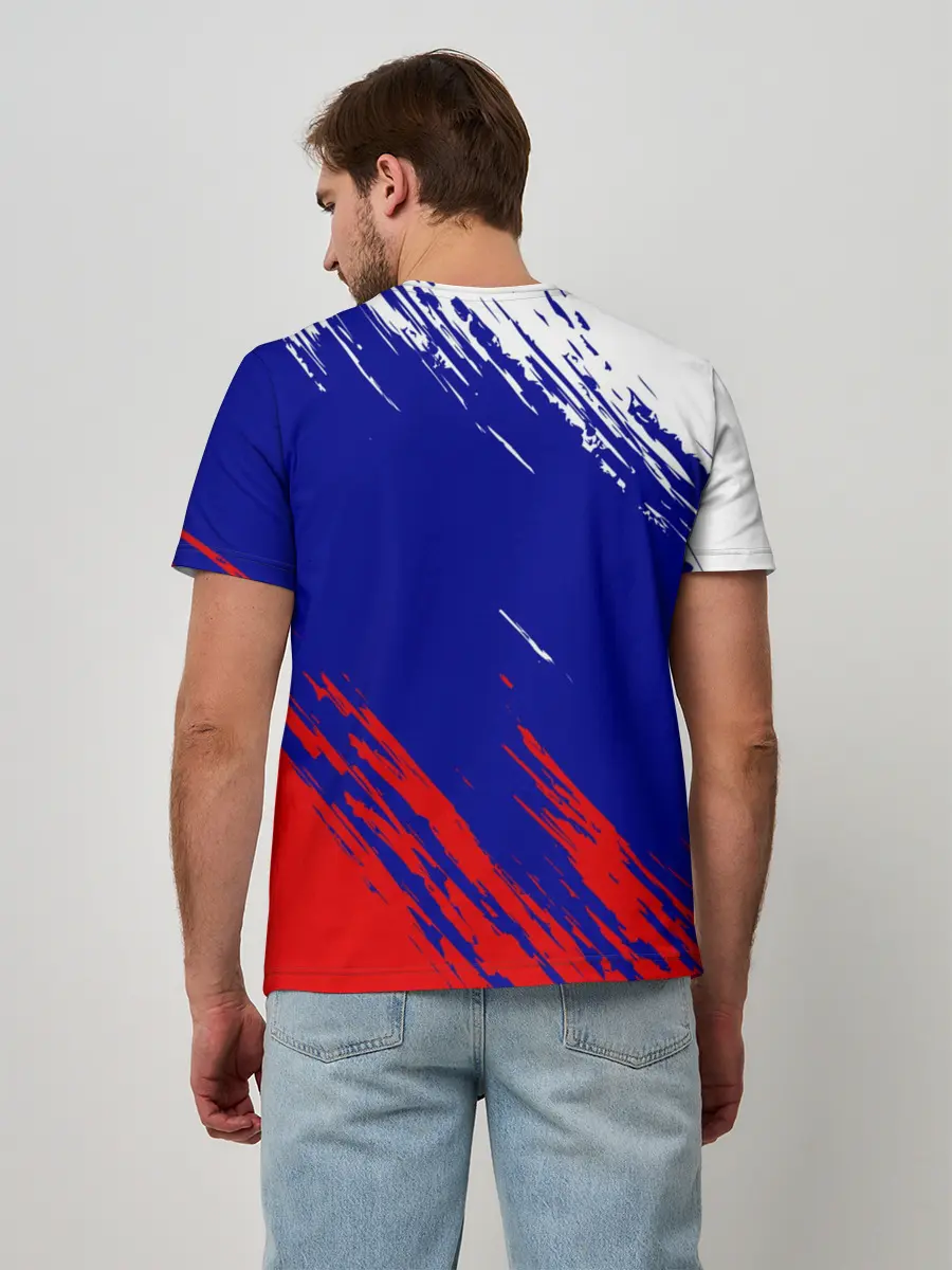 Мужская базовая футболка / RUSSIA SPORT / РОССИЯ СПОРТ