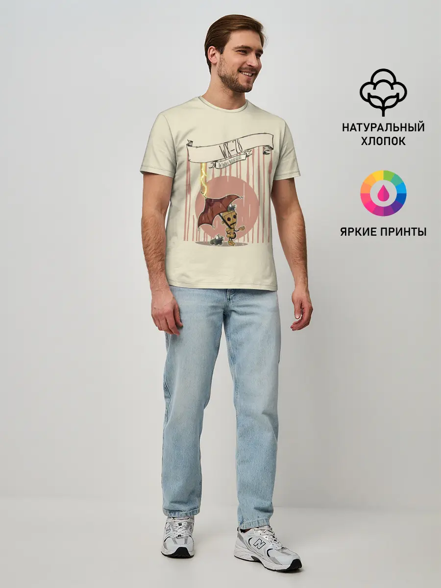 Мужская базовая футболка / WX-78