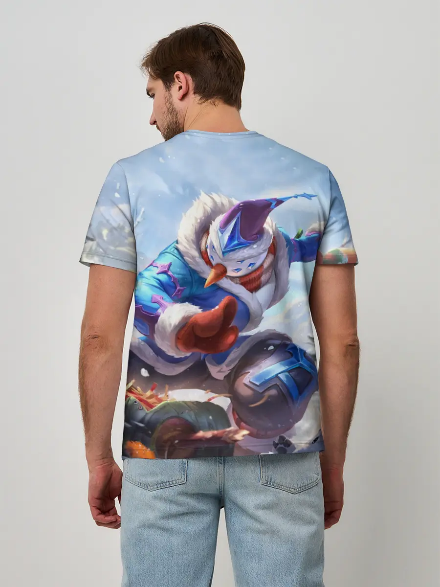 Мужская базовая футболка / League of Legends МАСТЕР ЙИ