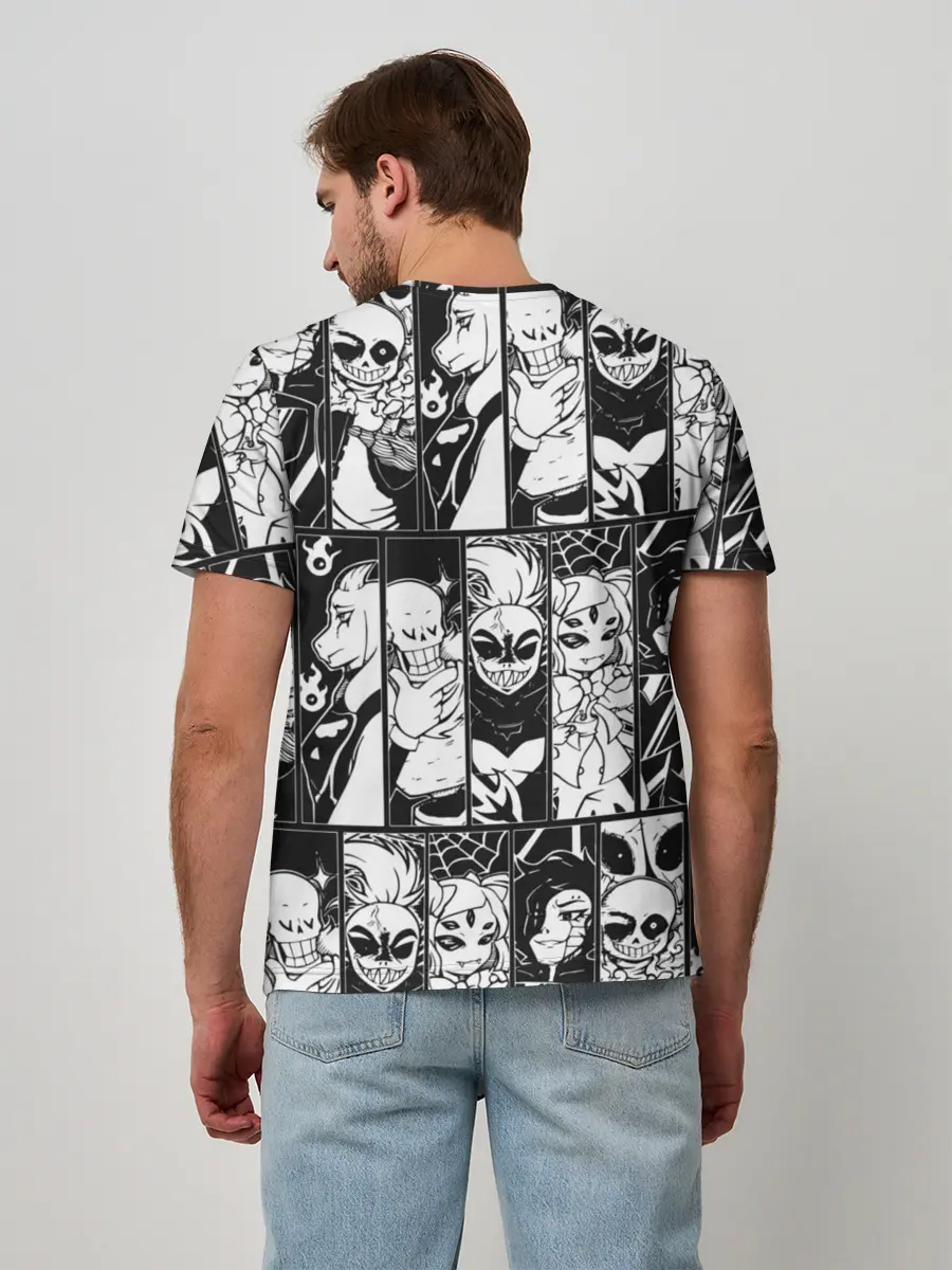 Мужская базовая футболка / UNDERTALE