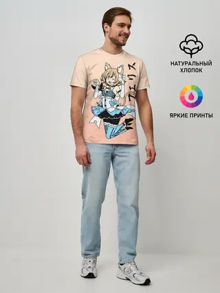 Мужская базовая футболка / Феликс Аргайл, Re: Zero