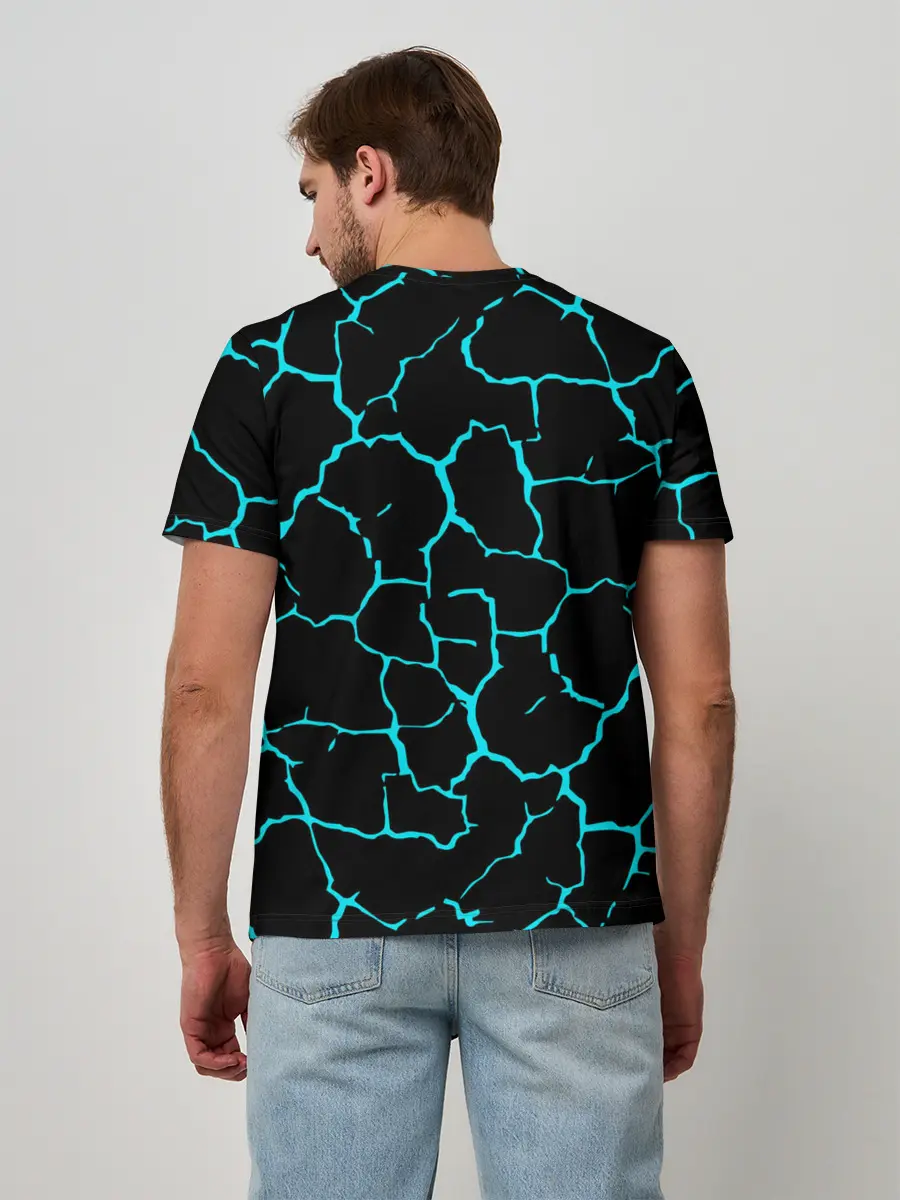 Мужская базовая футболка / CYBERPUNK 2077.