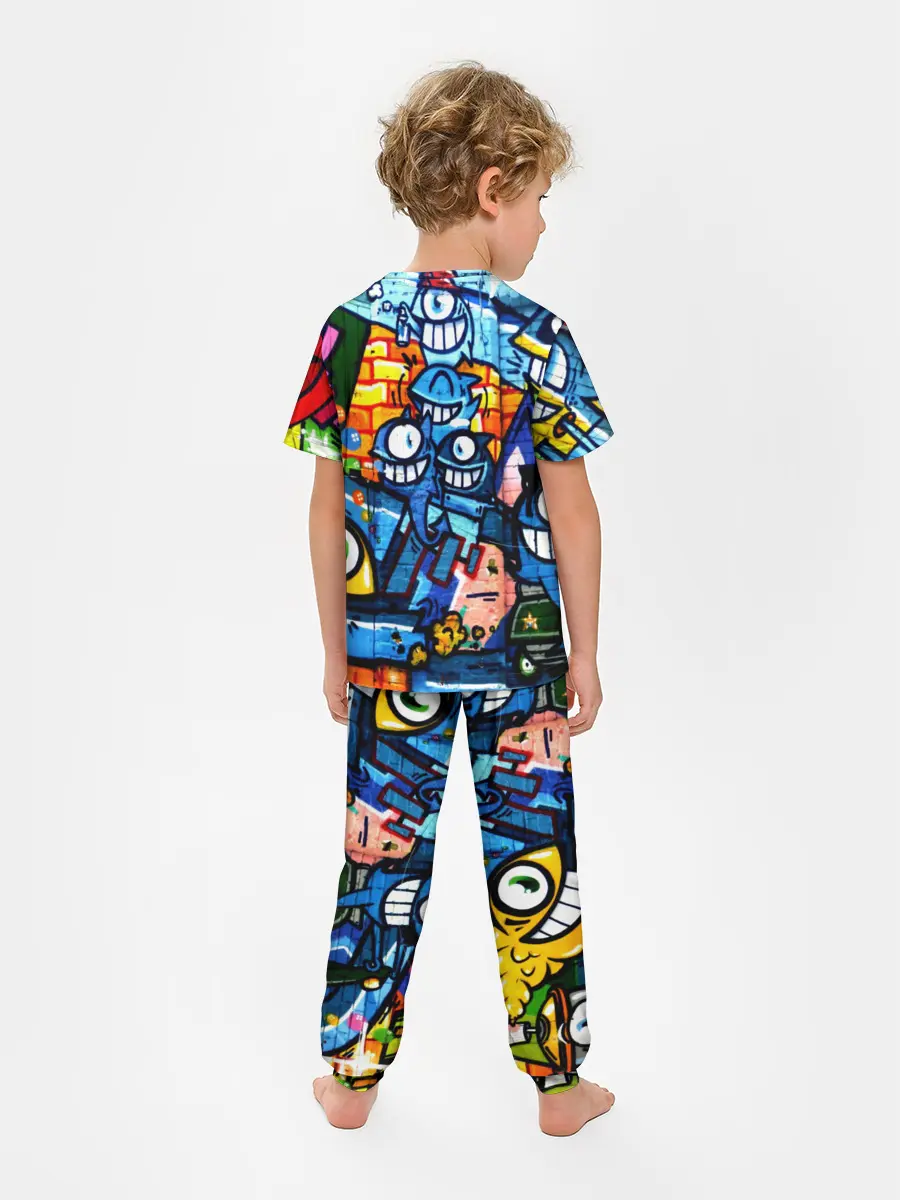 Детская пижама с брюками / GRAFFITI EXCLUSIVE
