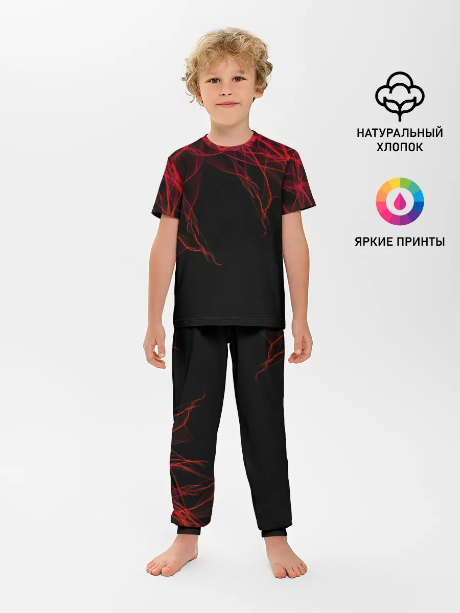 Детская пижама с брюками / Fiber